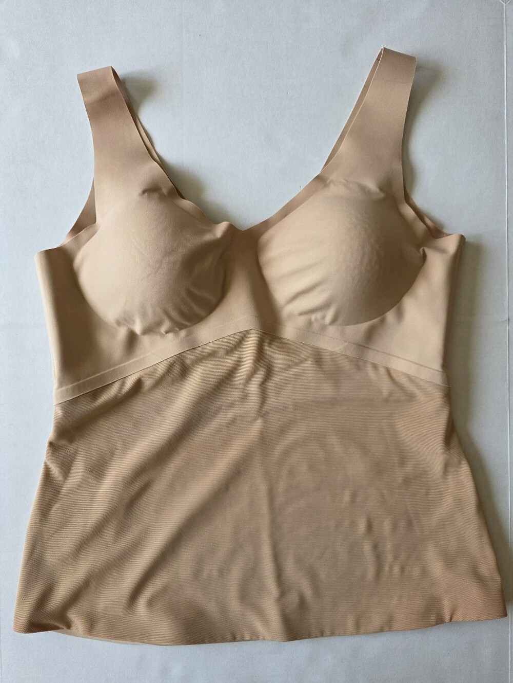 Honeylove Nude Lifter Tank XL Seamless Shapewear Compression Nude Sculpting Tank
